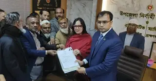 ব্রাহ্মণবাড়িয়া-২ আসনে স্বতন্ত্র প্রার্থী হিসেবে মনোনয়ন জমা দিলেন বিএনপির রুমিন ফারহানা